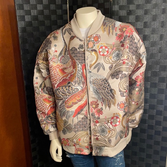 New Japanese Embroidery Men Jacket - Picture 3 of 5